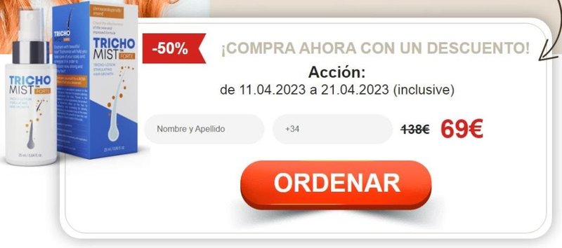 Trichomist, tricho mist forte